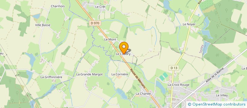 localisation de l'entreprise SCI DE LA SEILLE  SERLEY