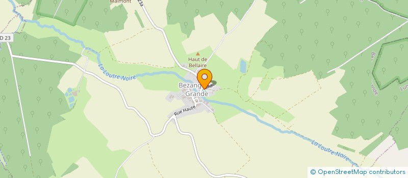 localisation de l'entreprise SCI DE LA SEILLE  BEZANGE-LA-GRANDE