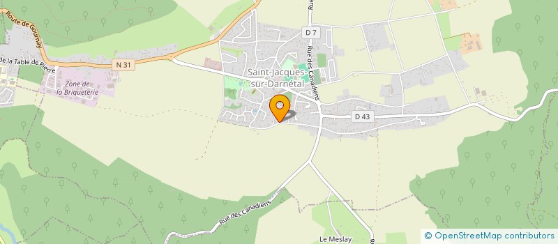 localisation de l'entreprise SCI DE LA SEINE  SAINT-JACQUES-SUR-DARNETAL