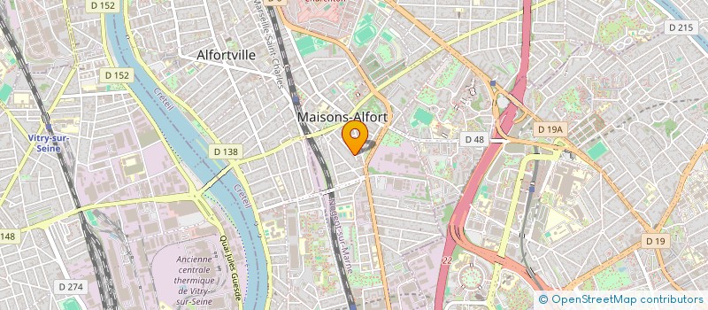 localisation de l'entreprise SCI DE LA SEINE  MAISONS-ALFORT