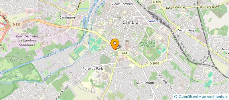 localisation de l'entreprise SCI DE LA SELLE à CAMBRAI