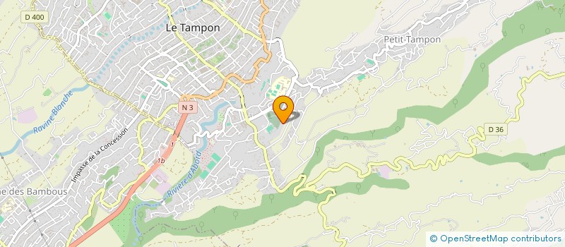 localisation de l'entreprise SCI DE LA SELLERIE à LE TAMPON