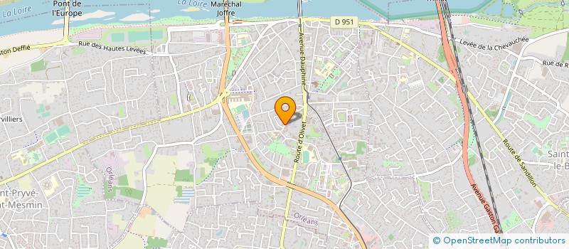 localisation de l'entreprise SCI DE LA SENANCOLE à ORLEANS