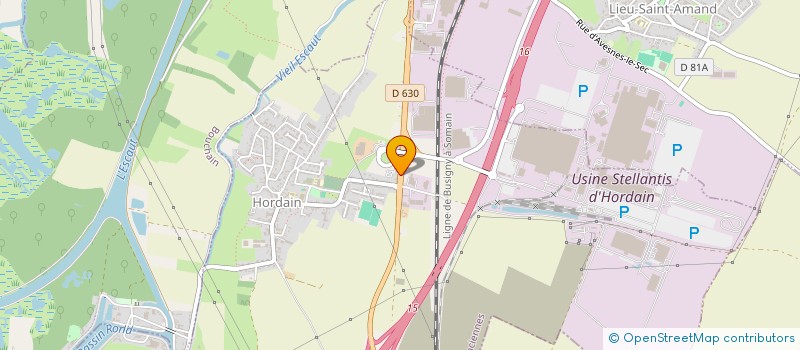 localisation de l'entreprise SCI DE LA SENSEE  LIEU-SAINT-AMAND