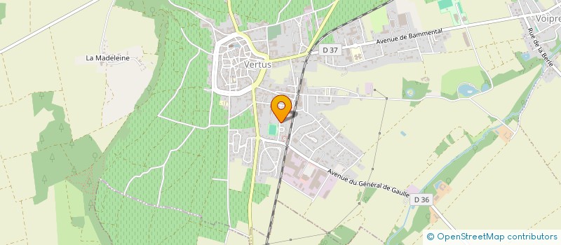 localisation de l'entreprise SCI DE LA SENTATTE  BLANCS-COTEAUX