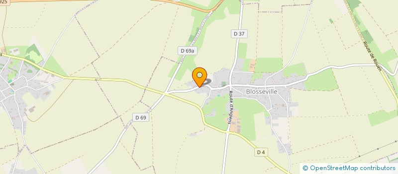 localisation de l'entreprise SCI DE LA SENTE DU VIVIER  BLOSSEVILLE