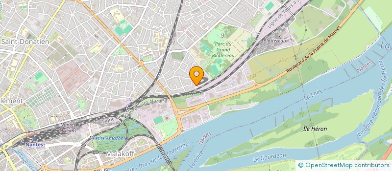 localisation de l'entreprise SCI DE LA SERENITE à NANTES