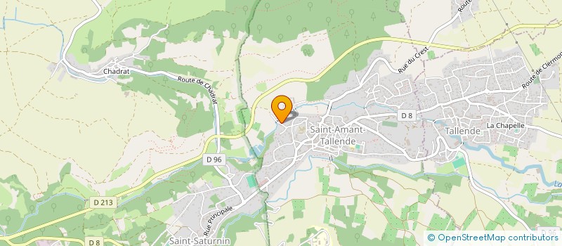 localisation de l'entreprise SCI DE LA SERRE à SAINT-SATURNIN