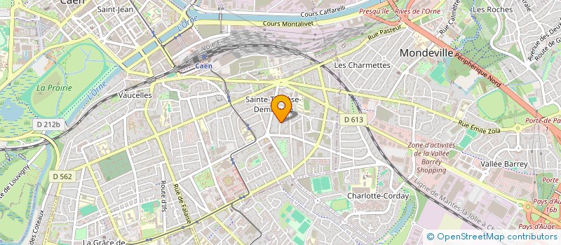 localisation de l'entreprise SCI DE LA SEULLES à CAEN