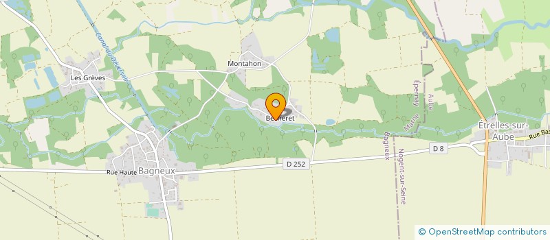 localisation de l'entreprise SCI DE LA SODOYERE  BAGNEUX