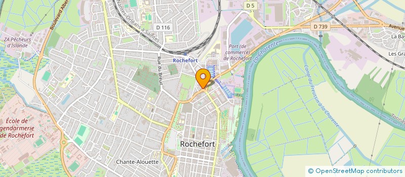 localisation de l'entreprise SCI DE LA SOMME  ROCHEFORT