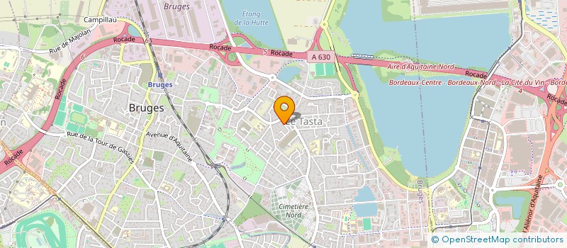 localisation de l'entreprise SCI DE LA SONATINE  BRUGES