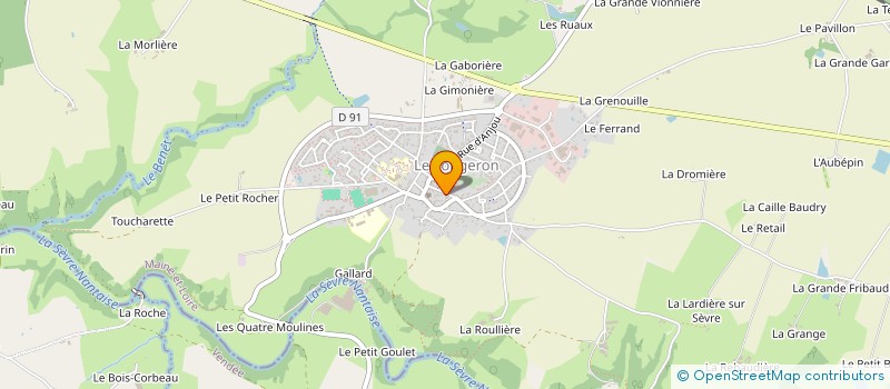 localisation de l'entreprise SCI DE LA SORINIERE à SEVREMOINE