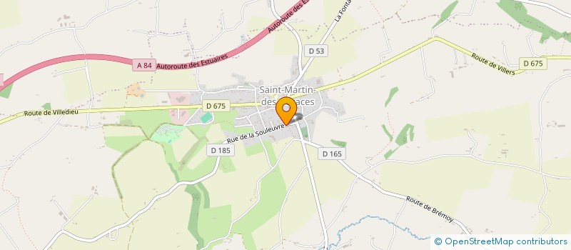 localisation de l'entreprise SCI DE LA SOULEUVRE à SOULEUVRE EN BOCAGE