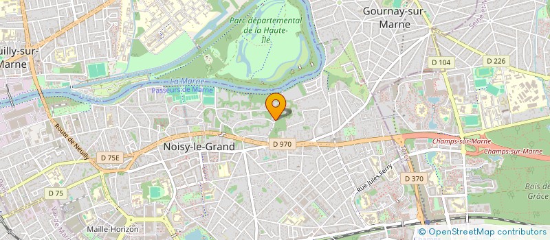 localisation de l'entreprise SCI DE LA SOURCE  NOISY-LE-GRAND