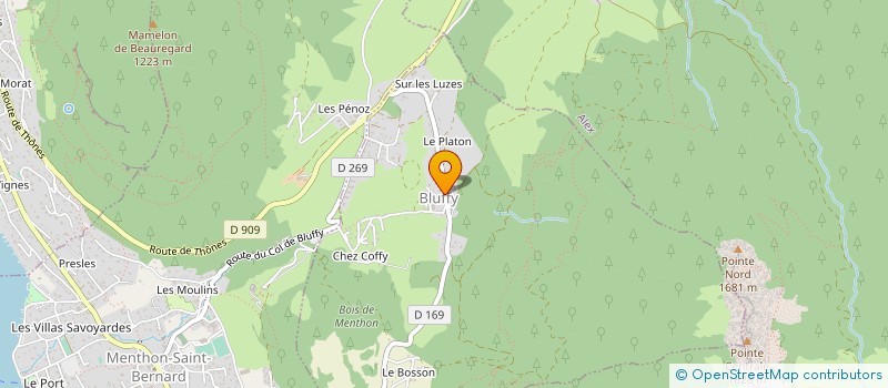 localisation de l'entreprise SCI DE LA SOURCE  BLUFFY