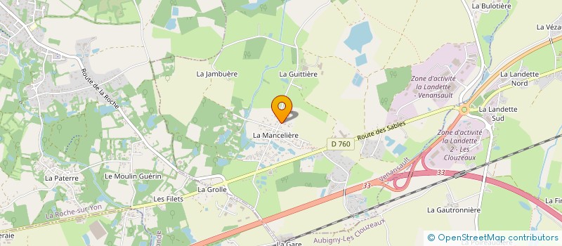 localisation de l'entreprise SCI DE LA SOURCE  VENANSAULT