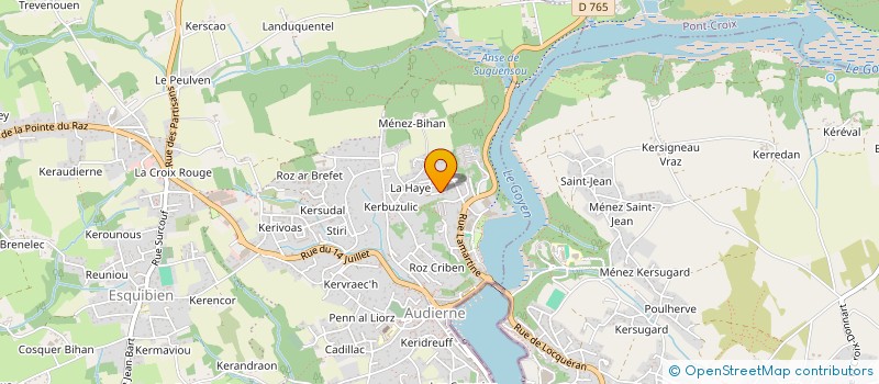 localisation de l'entreprise SCI DE LA SOURCE  AUDIERNE