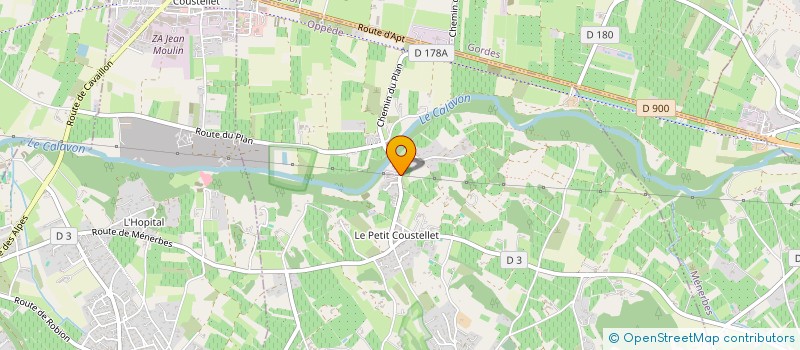 localisation de l'entreprise SCI DE LA SOURCE  OPPEDE