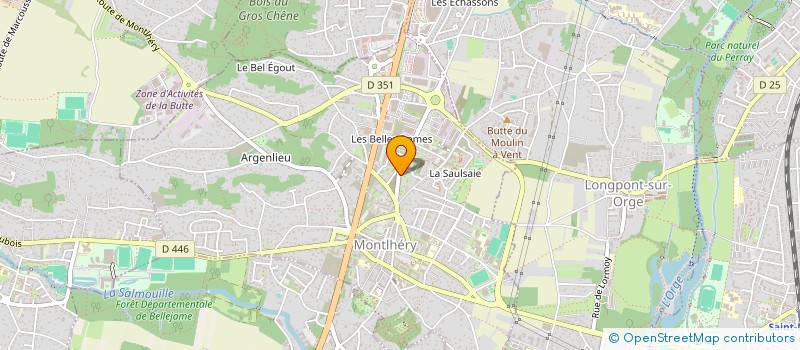 localisation de l'entreprise SCI DE LA SOURCE  MONTLHERY