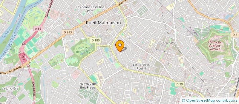 localisation de l'entreprise SCI DE LA SOURCE à RUEIL-MALMAISON
