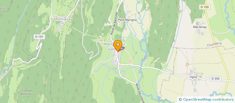 localisation de l'entreprise SCI DE LA SOURCE BLEUE  MARIGNA-SUR-VALOUSE