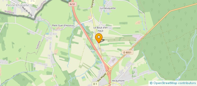 localisation de l'entreprise SCI DE LA SOURCE JEAN JOLY  SEVIGNY-LA-FORET