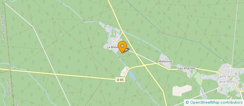 localisation de l'entreprise SCI DE LA SOUS PREFECTURE  PIERREFONDS