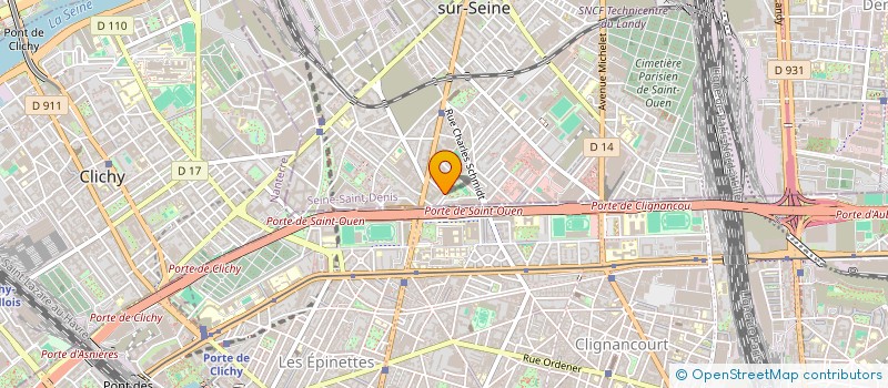 localisation de l'entreprise SCI DE LA SOUSQUIERE à SAINT-OUEN-SUR-SEINE
