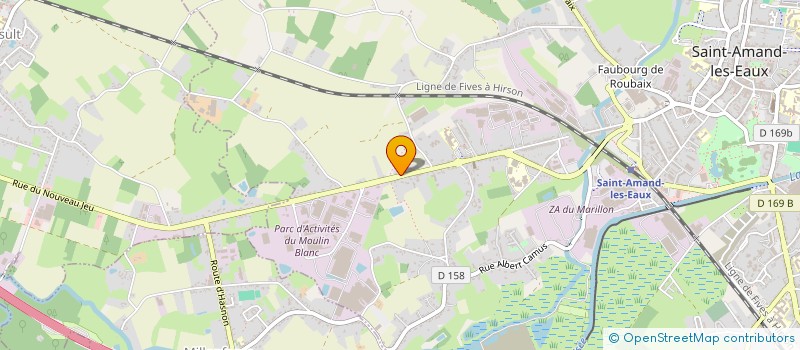 localisation de l'entreprise SCI DE LA SUCRERIE à ROSULT