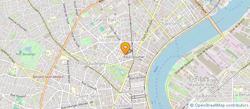 localisation de l'entreprise SCI DE LA SUISSE NORMANDE  BORDEAUX