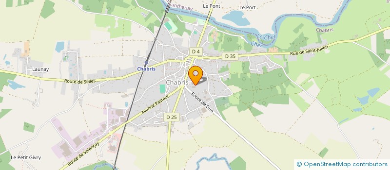 localisation de l'entreprise SCI DE LA TAILLE à DUN-LE-POELIER