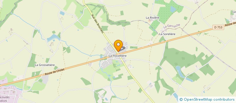 localisation de l'entreprise SCI DE LA TAILLEE à CHALLANS