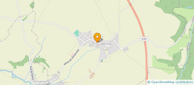 localisation de l'entreprise SCI DE LA TALIERE  BRALLEVILLE