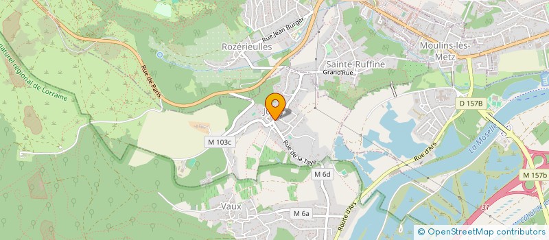 localisation de l'entreprise SCI DE LA TARTERIE - THIONVILLE 57  JUSSY