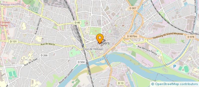 localisation de l'entreprise SCI DE LA TARTRE à NEVERS