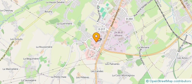 localisation de l'entreprise SCI DE LA TAUPINIERE à FLERS