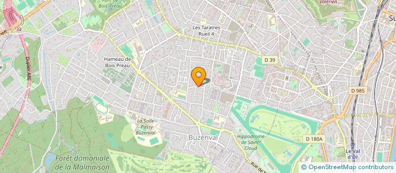 localisation de l'entreprise SCI DE LA TEINTURE à RUEIL-MALMAISON