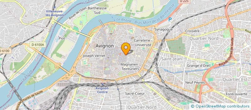 localisation de l'entreprise SCI DE LA TERRE à AVIGNON