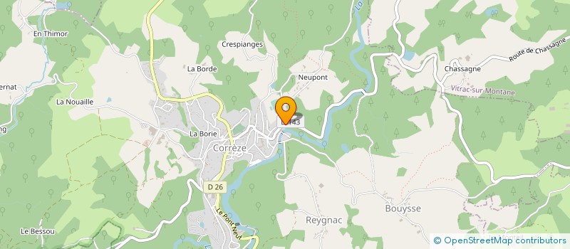 localisation de l'entreprise SCI DE LA TERRE DE ROCHE à EYREIN