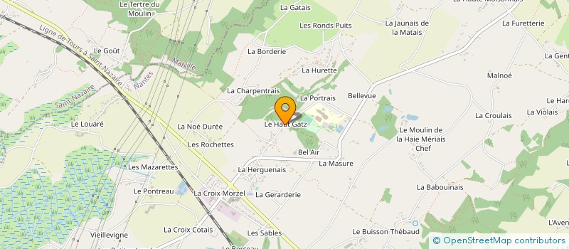 localisation de l'entreprise SCI DE LA TERROUSAIS  CORDEMAIS