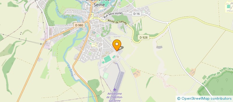 localisation de l'entreprise SCI DE LA TETE AUX LAQUAIS  CHATILLON-SUR-SEINE