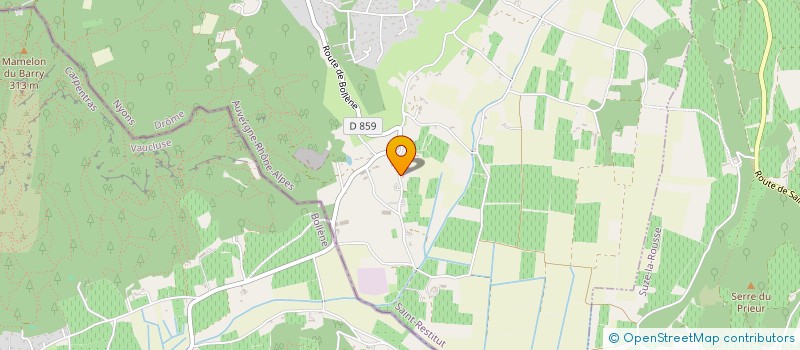 localisation de l'entreprise SCI DE LA TOLIERE  SAINT-RESTITUT