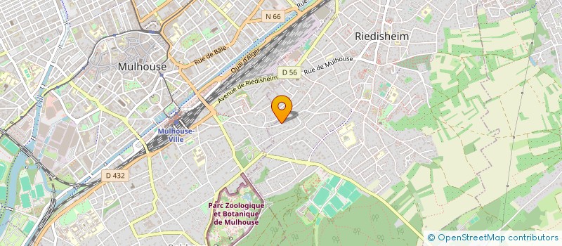 localisation de l'entreprise SCI DE LA TONNELLE  RIEDISHEIM