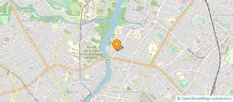 localisation de l'entreprise SCI DE LA TORTIERE à NANTES