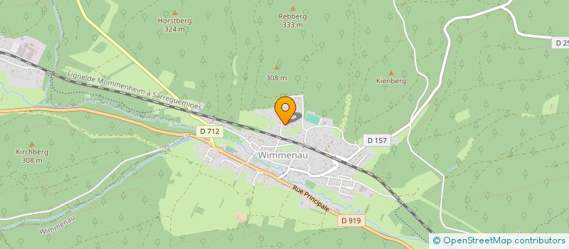 localisation de l'entreprise SCI DE LA TORTUE  WIMMENAU