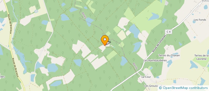 localisation de l'entreprise SCI DE LA TOUCHE  FONTAINES EN SOLOGNE