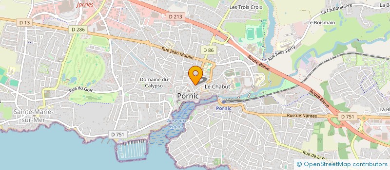 localisation de l'entreprise SCI DE LA TOUCHE  PORNIC