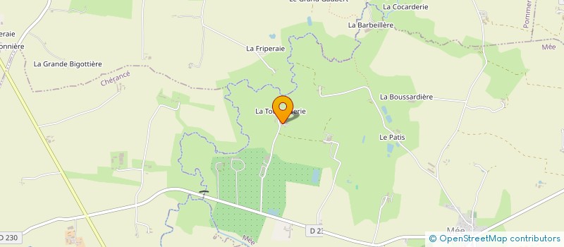 localisation de l'entreprise SCI DE LA TOUILLAUDERIE  MEE