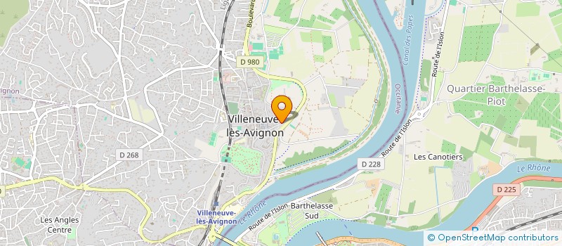 localisation de l'entreprise SCI DE LA TOUR  VILLENEUVE-LES-AVIGNON
